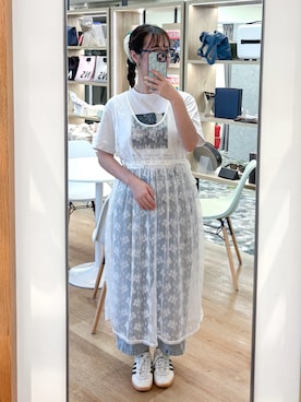 「アイテム（その他トップス）」を使った、MINさん（レディース・158cm）の夏コーディネート