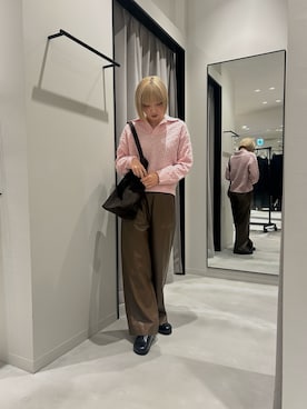 「アイテム（その他シューズ）」を使った、calinさん（レディース・159cm）の秋コーディネート