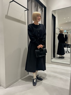 「URBAN RESEARCH（アーバンリサーチ）のアイテム（カーディガン/ボレロ）」を使った、calinさん（レディース・159cm）の秋コーディネート