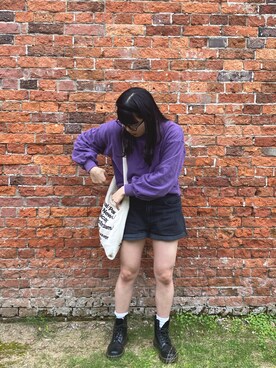 「ZARA（ザラ）のアイテム（パンツ、ブラック系）」を使った、3110さん（レディース・160cm）の春コーディネート