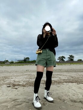 「Shine（シャイン）のアイテム（バッグ）」を使った、3110さん（レディース・160cm）の夏コーディネート