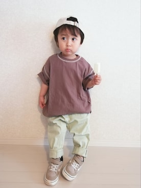 yutan さん（キッズ・90cm）の春コーディネート