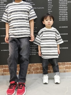「モードストリートフェス」｜yutan さん（キッズ・90cm）の春コーディネート