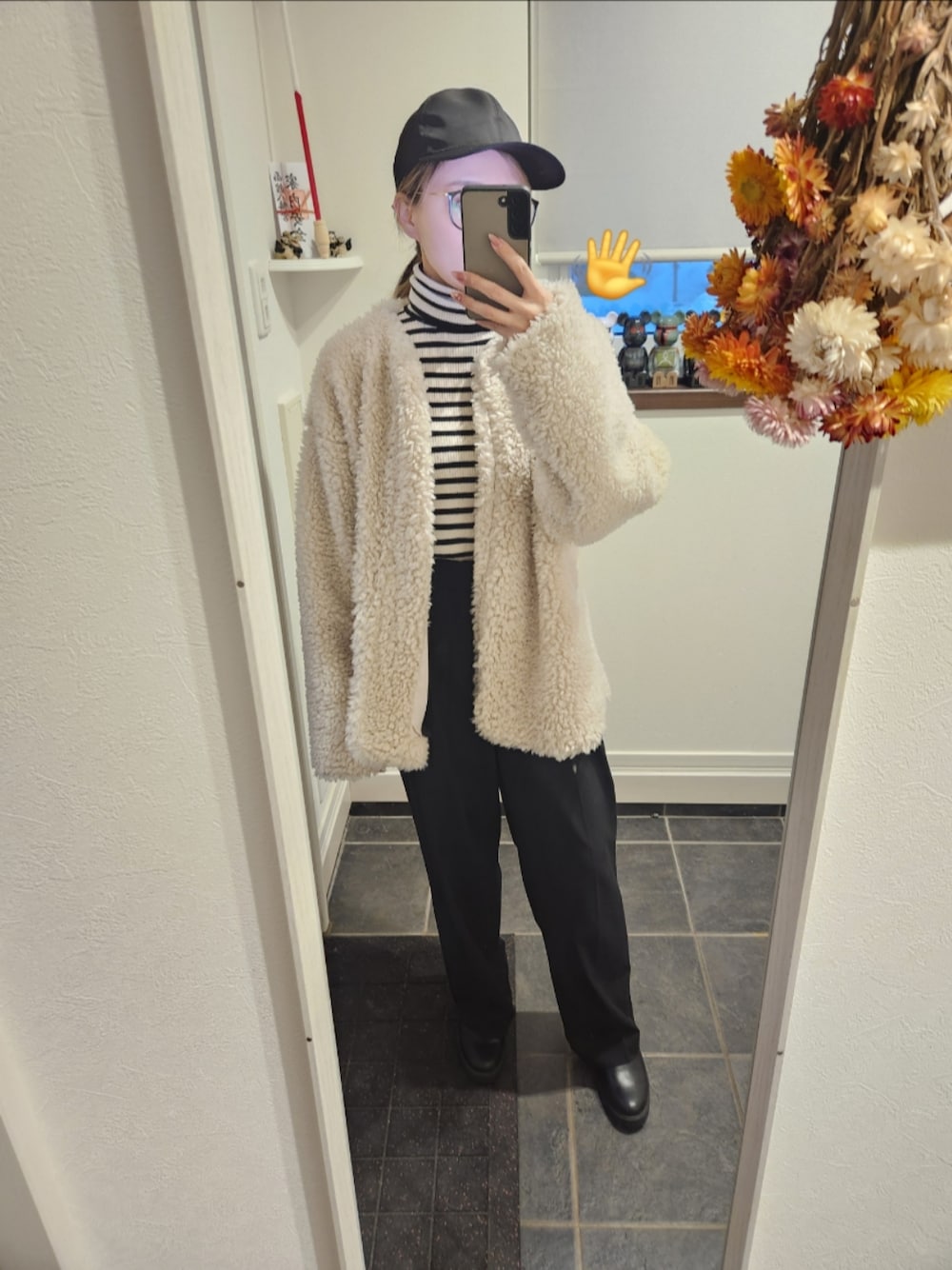 プラダ　ナイロン　キャップ　レディース　S 機内コーデ Oo.hiro.oO｜PRADAのキャップを使ったコーディネート - WEAR
