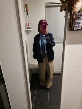 「アイテム（フォーマルスーツ/小物）」を使った、sykさん（レディース・156cm）の秋コーディネート