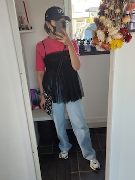 「WC（ダブル シー）のアイテム（バッグ）」を使った、sykさん（レディース・156cm）の夏コーディネート