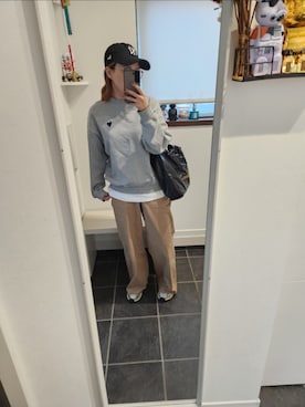 「アイテム（スウェット）」を使った、sykさん（レディース・156cm）の夏コーディネート