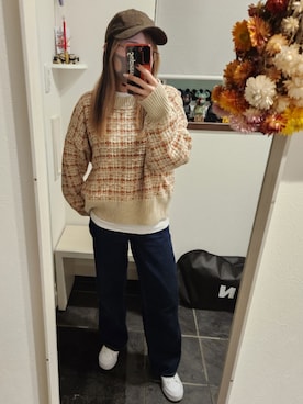 「POLO（ポロ）のアイテム」を使った、sykさん（レディース・156cm）の冬コーディネート