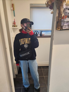 「アイテム（スウェット）」を使った、sykさん（レディース・156cm）の夏コーディネート
