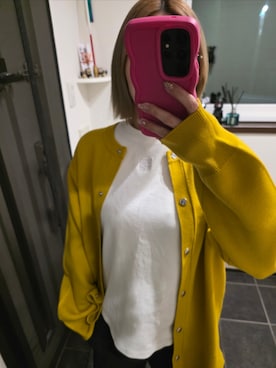 「アイテム（カーゴパンツ）」を使った、sykさん（レディース・156cm）の秋コーディネート