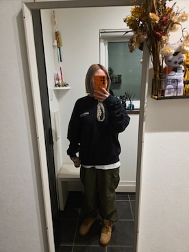 「アイテム（スマホグッズ）」を使った、sykさん（レディース・156cm）の秋コーディネート