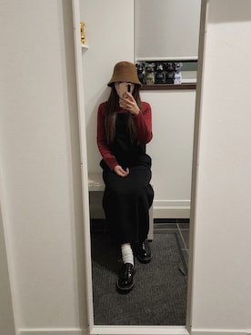 「バケハ」｜sykさん（レディース・156cm）の秋コーディネート