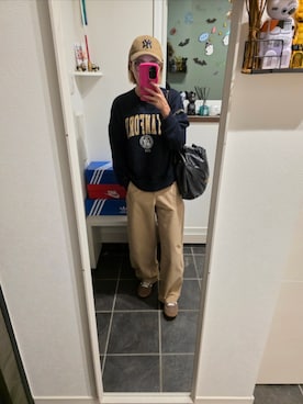 「ap retro（アプレトロ）のアイテム」を使った、sykさん（レディース・156cm）の秋コーディネート