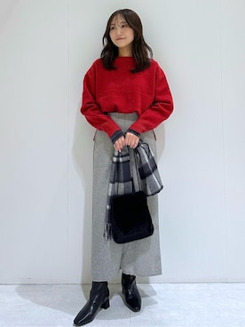 makiさん(レディース・155cm)の冬コーディネート