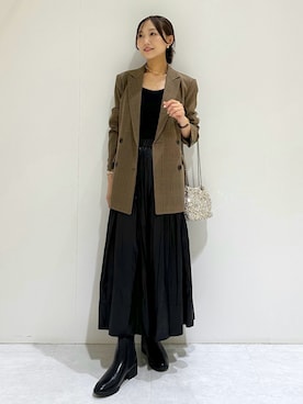 makiさん（骨格ウェーブ・レディース・155cm）の秋コーディネート