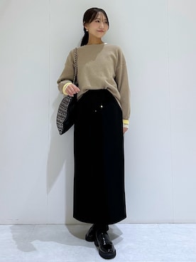 makiさん（レディース・155cm）の冬コーディネート