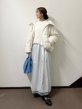 makiさん（レディース・155cm）の冬コーディネート