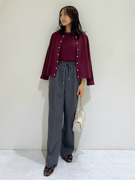 「アイテム（その他シューズ）」を使った、makiさん（レディース・155cm）の秋コーディネート