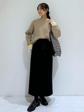 makiさん(レディース・155cm)の冬コーディネート