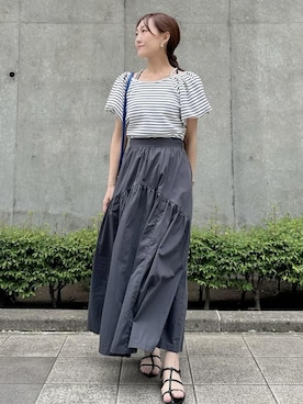 「23SS春夏の新作」｜makiさん（レディース・155cm）の春コーディネート