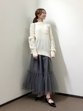 makiさん(レディース・155cm)の冬コーディネート