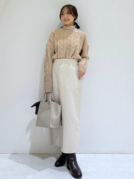 makiさん(レディース・155cm)の冬コーディネート