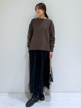 makiさん(レディース・155cm)の冬コーディネート