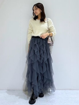 makiさん（レディース・155cm）の冬コーディネート