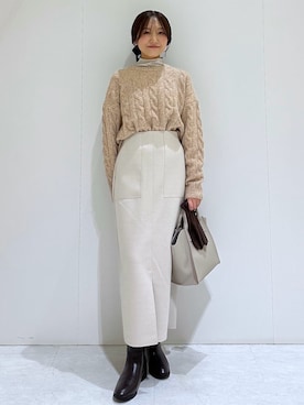 makiさん(レディース・155cm)の冬コーディネート