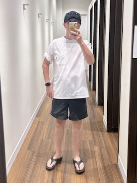 「アイテム（帽子）」を使った、conamon51さん（メンズ・174cm・50代）の夏コーディネート