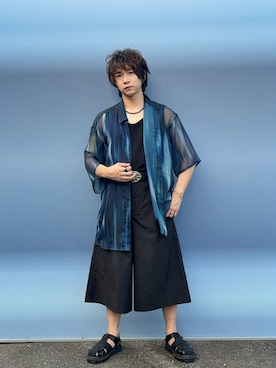 Jiang Fanさん(メンズ・159cm)の秋コーディネート