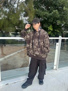 Jiang Fanさん(メンズ・159cm)の冬コーディネート