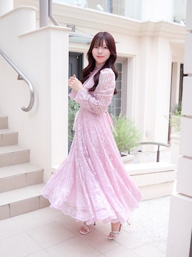 「RANDA（ランダ）のアイテム」を使った、美月 ♡⃜ 𝑚𝑒𝑖𝑦𝑢𝑒さん（レディース・150cm）の秋コーディネート