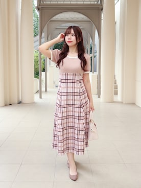 「アイテム（ワンピース/ドレス）」を使った、美月 ♡⃜ 𝑚𝑒𝑖𝑦𝑢𝑒さん（レディース・150cm）の秋コーディネート