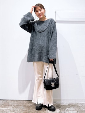 まなみさん(レディース・165cm)の冬コーディネート