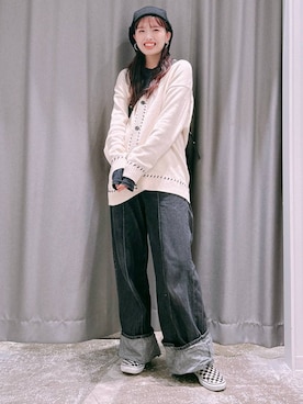 まなみさん（レディース・165cm）の秋コーディネート