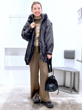 まなみさん（レディース・165cm）の秋コーディネート