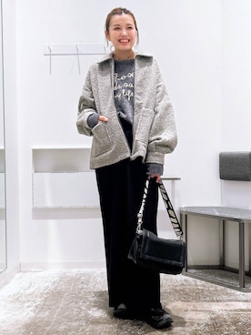 まなみさん（レディース・165cm）の秋コーディネート