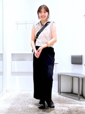 まなみさん（レディース・165cm）の夏コーディネート