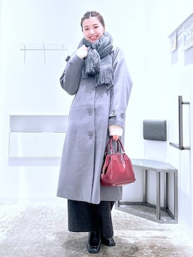 「LAKOLE（ラコレ）のアイテム」を使った、まなみさん（レディース・165cm）の秋コーディネート