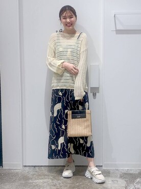 まなみさん(レディース・165cm)の春コーディネート
