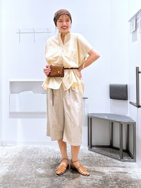 まなみさん（レディース・165cm）の夏コーディネート