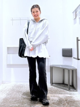 まなみさん（レディース・165cm）の冬コーディネート