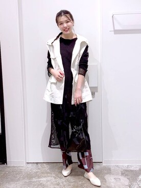 まなみさん（レディース・165cm）の春コーディネート