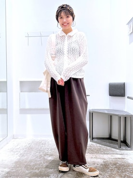 まなみさん（レディース・165cm）の秋コーディネート