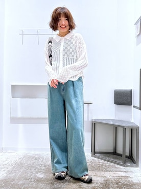 まなみさん（レディース・165cm）の春コーディネート