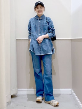 まなみさん（レディース・165cm）の冬コーディネート