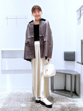 まなみさん(レディース・165cm)の冬コーディネート