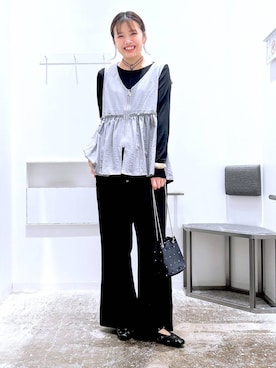 まなみさん（レディース・165cm）の秋コーディネート