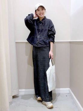 まなみさん（レディース・165cm）の冬コーディネート